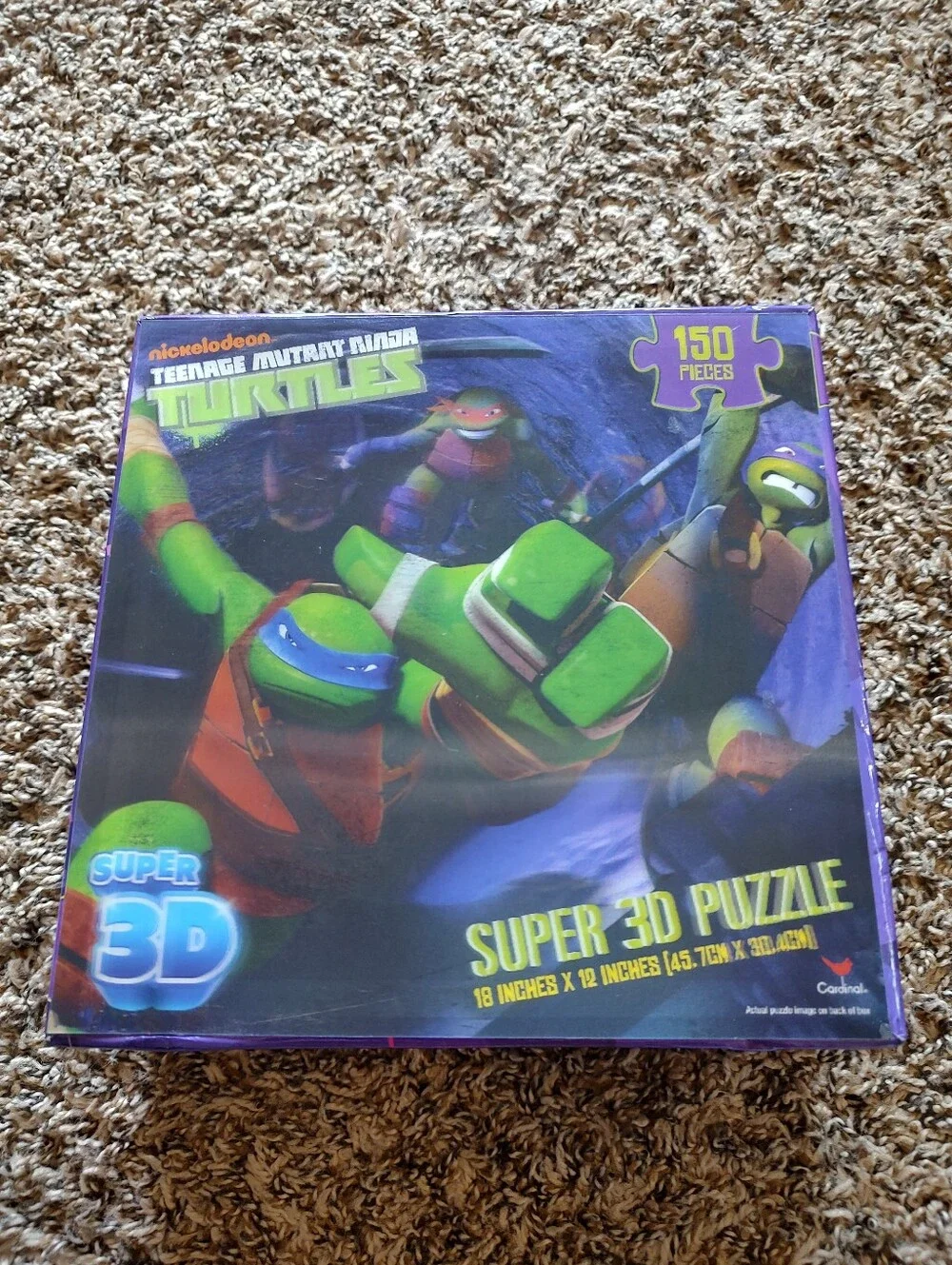 Nickelodeon TMNT 150 Piece Super 3D Effect Puzzle